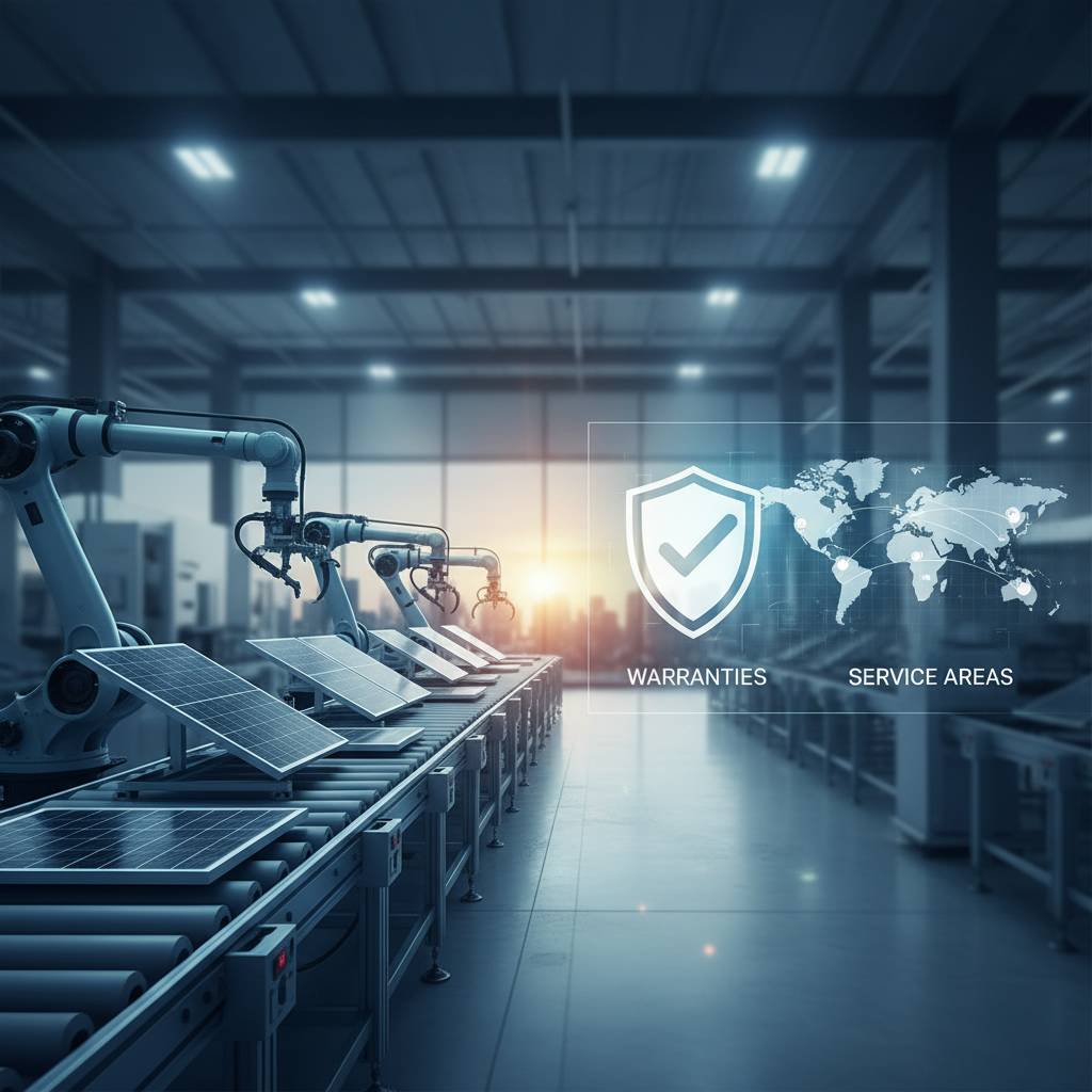 Production, Warranties, and Service Areas