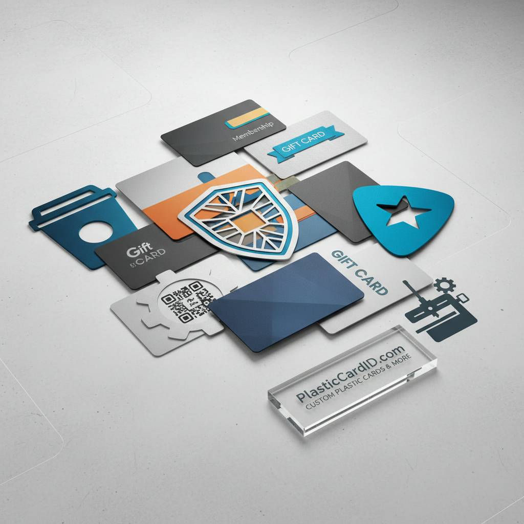 Custom-Shaped Plastic Cards & Specialty Finishes