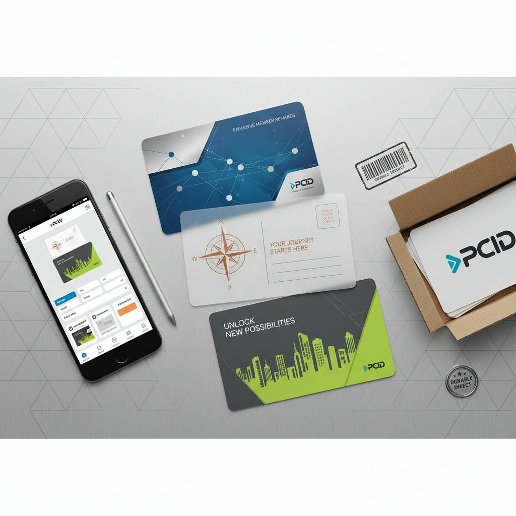 Design and Strategy for Plastic Postcard Mailers